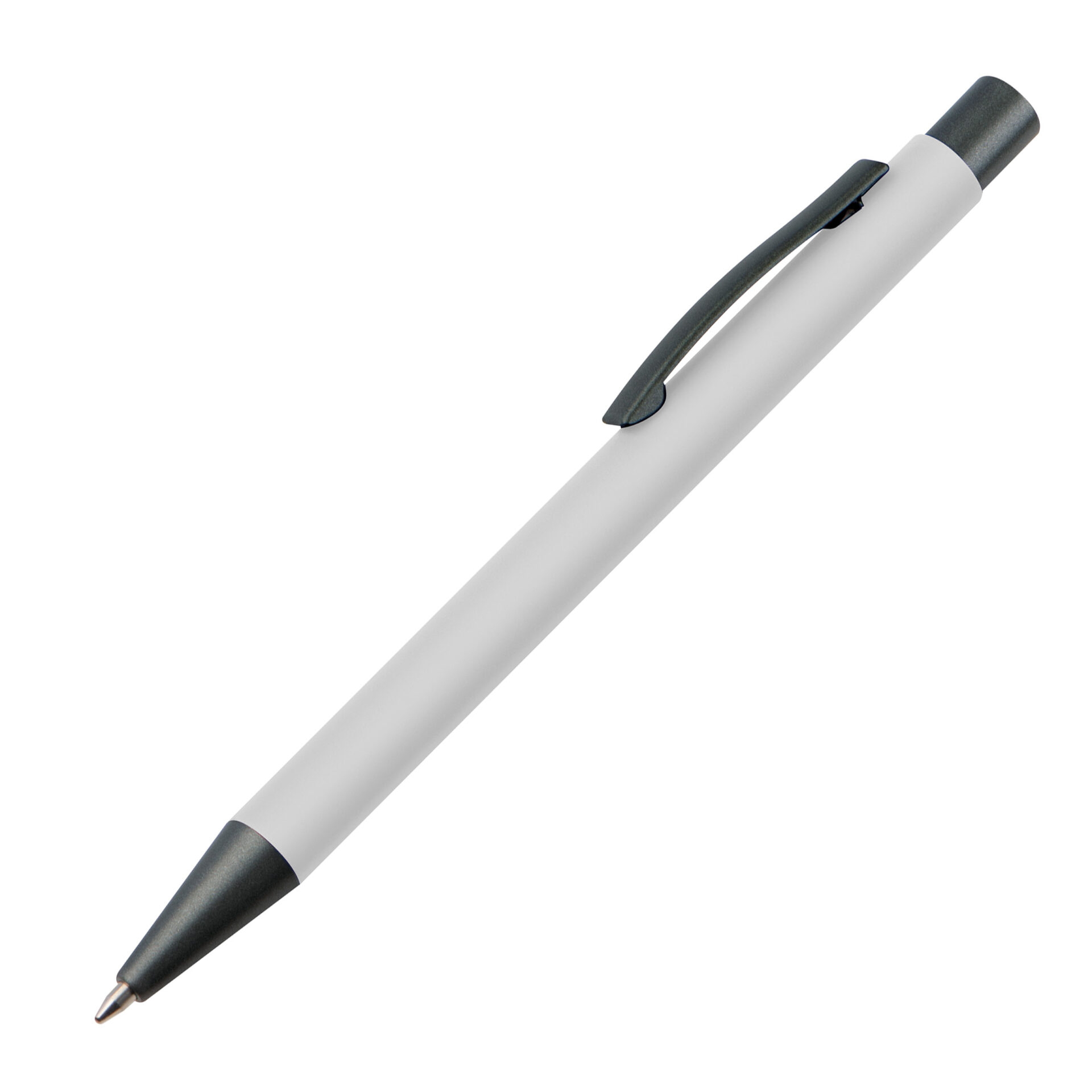 Plastové kuličkové pero s kovovým klipem