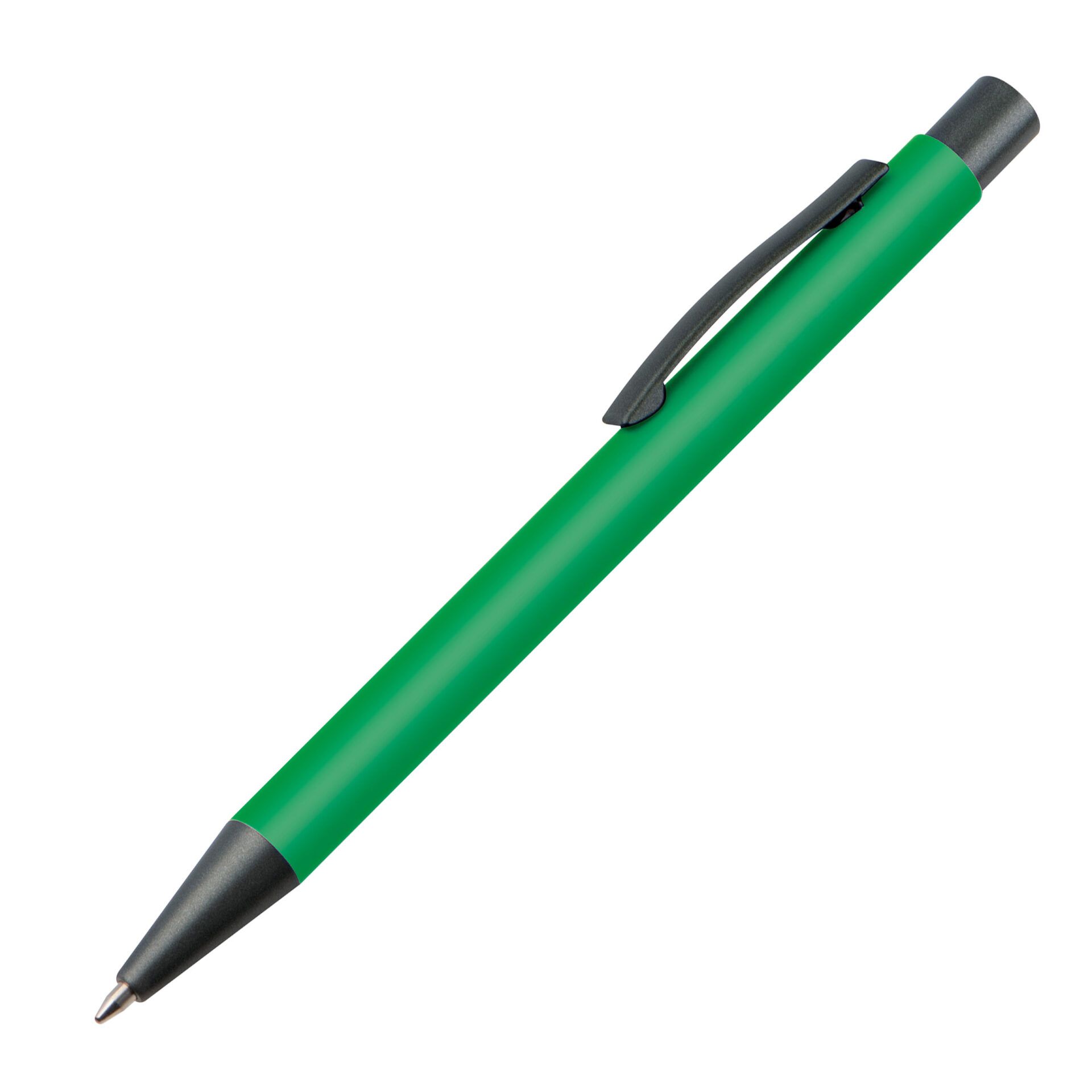 Plastové kuličkové pero s kovovým klipem