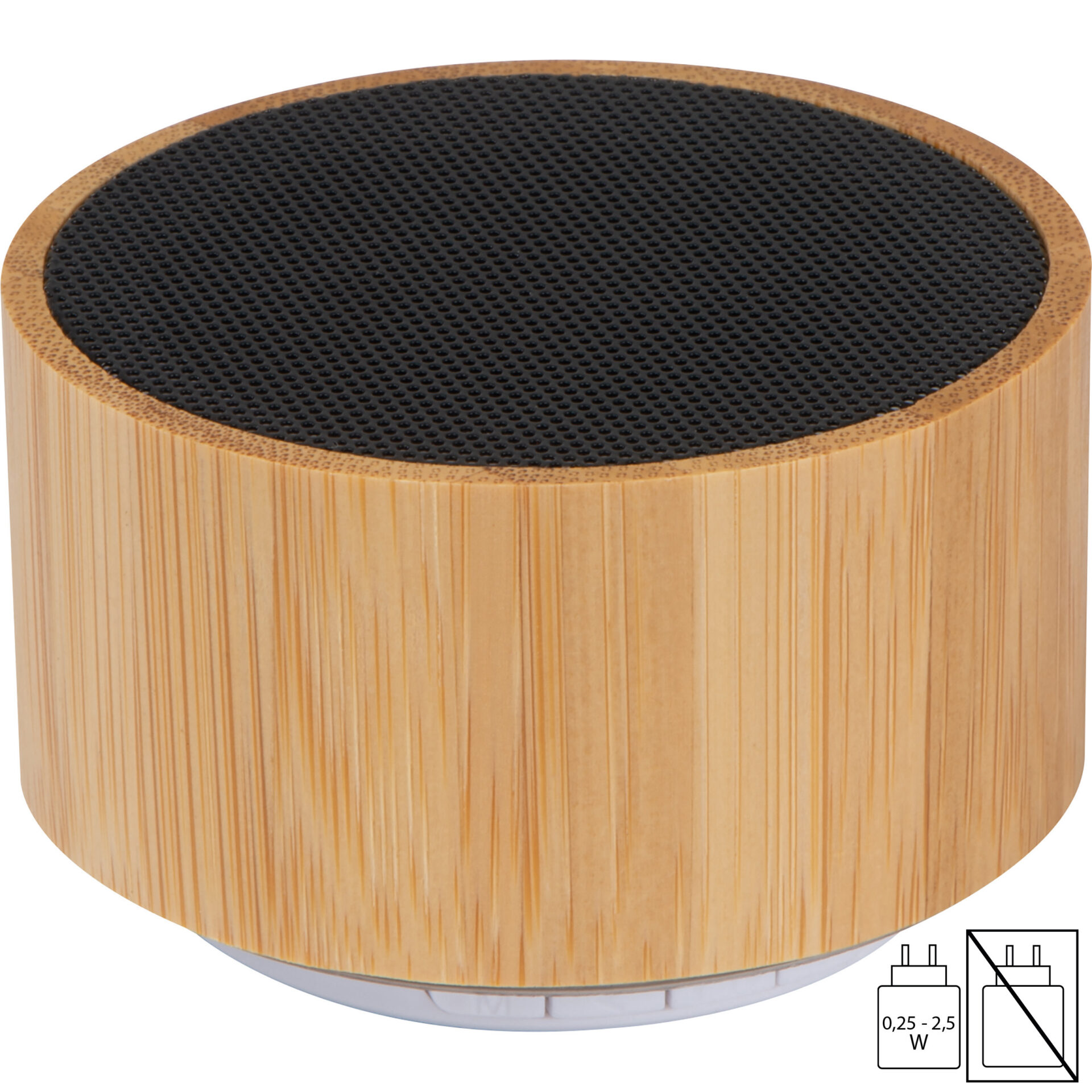 Bluetooth reproduktor s bambusovým potahem